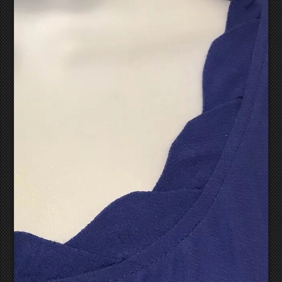 BROADWAY & BROOME J Crew Blouson Blue Melodymaker - Picture 3 of 8